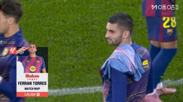 Ghi bàn hai lần! Ferran Torres đã được bầu làm trò chơi hay nhất của Getafe của Barcelona